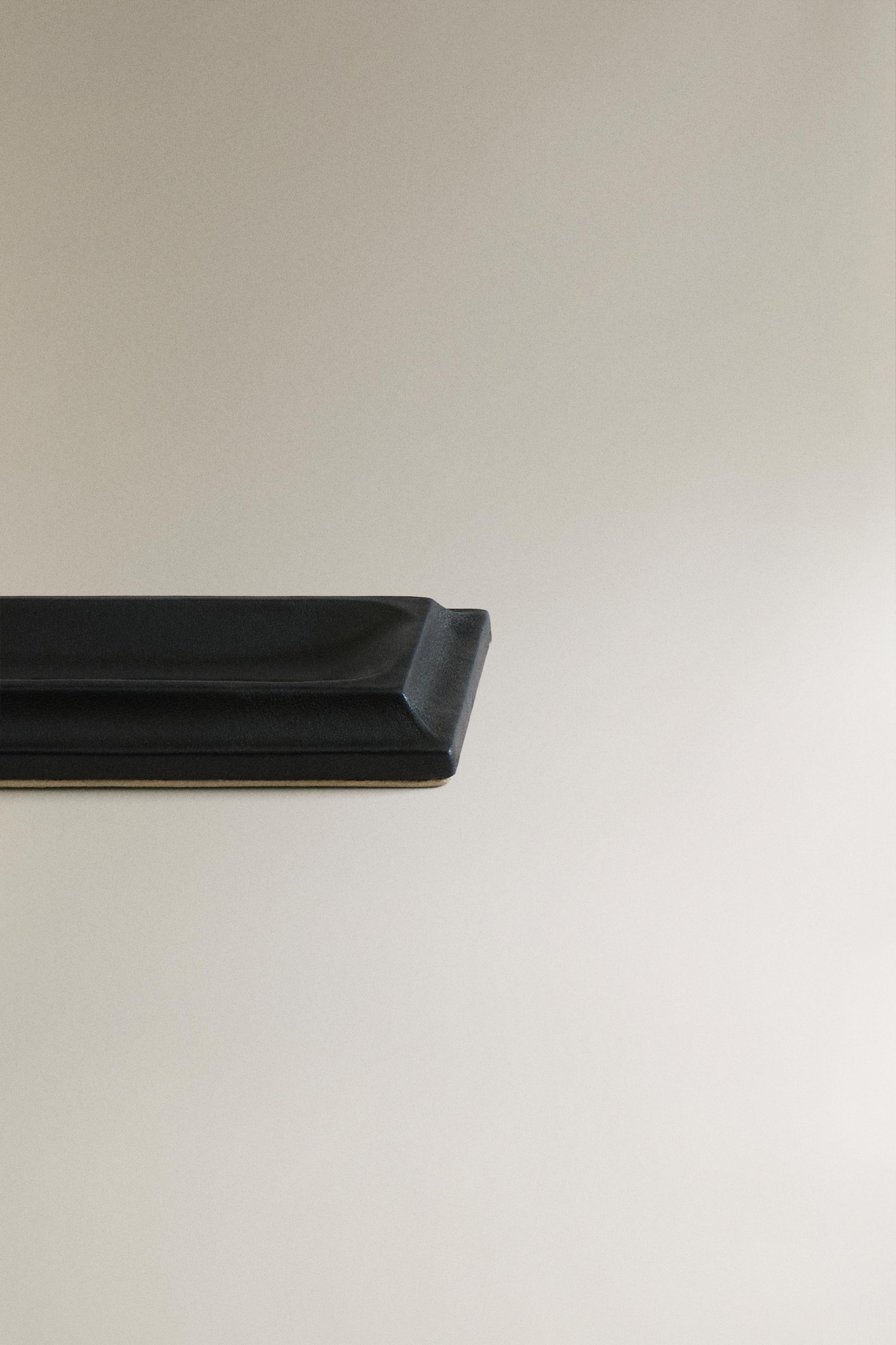 PLATEAU DE BUREAU POUR STYLOS EN CUIR